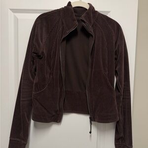 lululemon athletica Brown Bomber Jacket